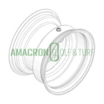 RIM - REAR TIRE 10 X 7