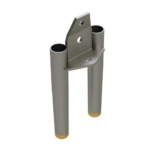 Double Alloy Hollow Tine with Carbide Tip - .750MT x 4.750L x .640OD