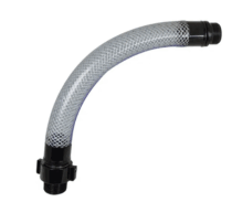 QUICK COUPLER KEY HOSE ADAPTER - 2 MALE ENDS - 1" NPT F W/HOSE