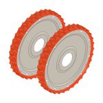 WHEEL - 18 W/ DISC ASSY (2 EA)