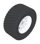TIRE & WHEEL - 24x9.50-12 (4 Ply) MULTI TRAC