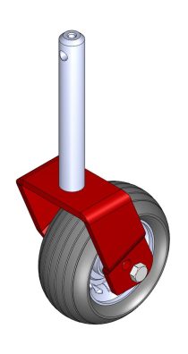 WHEEL - REAR CASTER ASSY