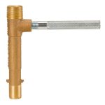 Rain Bird Brass Quick Coupling Key - Double Lug 3RC 33D and 33NP