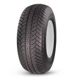 TIRE & WHEEL - 18x8.50-8 (4 Ply) GREENSAVER PLUS with 8 x 7 STAMP WHITE 5-4.5